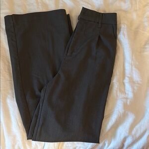 H&M dark gray women’s wide leg pants